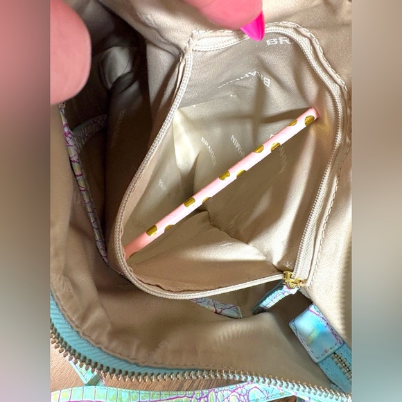 Brahmin EUC Katie - Joyful Melbourne - Pearl Shimmer - HTF - RARE - Picture 13 of 14